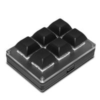 Teclado inalámbrico personalizable con 6 teclas 2.4G, USB, Bluetooth, Trimodo, Personalización, Teclas intercambiables en caliente - details 0