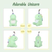 Peluches dinosaurios bonitos animales peluche, muñecos de regalo para niñas, niños, bebés y niños pequeños - details 2