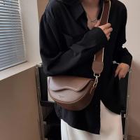Bolso de Mano con Tapa Abatible de Color Sólido Bolso Ancho para Hombro con Correa para Mujer - details 13