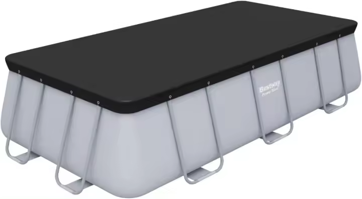 Cobertor rectangular para piscinas elevadas, 4,12 m x 201 m - 1