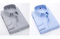 Camisas elegantes formales sociales de manga larga para hombre, ropa de diseñador informal a rayas, algodón, alta calidad, lujo, 4XL, novedad de 2024 - details 5