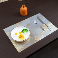 Mantel Individual colorido para decoración de mesa de comedor, mantel impermeable resistente al calor, posavasos Floral lavable a prueba de aceite para el hogar, 2 uds. - details 12