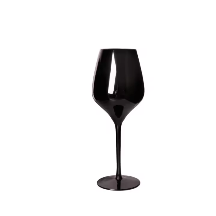 Vaso de cristal a rayas de champán y vino tinto vertical nórdico, vaso alto para uso doméstico - 1