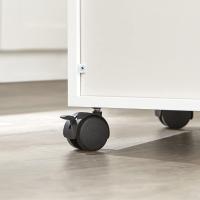Mueble Auxiliar de Cocina Aparador Auxiliar Bajo de Cocina para Microondas con 2 Puertas y 1 Cajón L59 x P40 x H92 cm FSB09-W ES - details 6
