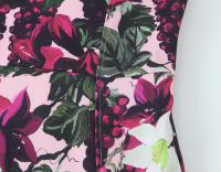 Ropa de mujer europea y americana temperamento de impresión popular vestido de cola de pez con tirantes delgados - details 5