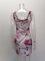 Vestido Mini de Impresión para Mujer Primavera-Verano Sin Mangas, Adelgazado en Caderas, Vestido Corto de Moda para Club Nocturno - details 8