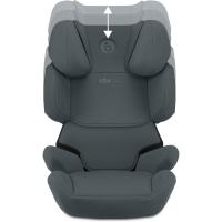 Silla de coche infantil Solución, Para coches con y sin, De 3 a 12 años aprox. (100 - 150 cm), De 15 a 50 kg aprox., Negro (Negro puro) - details 13