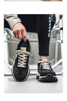 Nuevos zapatos transpirables antideslizantes de lujo a la moda, zapatos versátiles de ocio para hombres, zapatos ligeros y cómodos para caminar - details 20