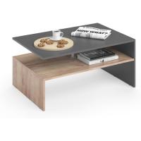Mesa de sofá, mesa de centro, mesa central, diseño moderno, estilo artístico, medidas: 90 x 60 cm - details 12