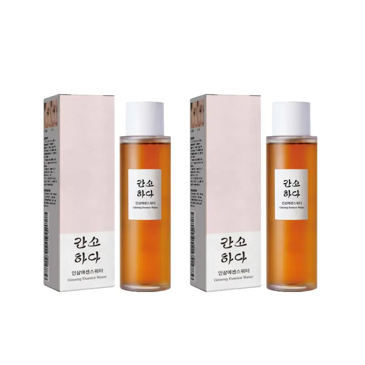 Esencia Facial de Ginseng, hidratante, aclara la línea fina, suaviza la piel seca y opaca, ilumina el suero, tóner hidratante para el cuidado Facial - 1