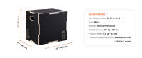 Succebuy Plyometría Salto Box 3 en 1 Plataforma y Caja de Salto para Entrenamiento en Gimnasio en Casa Equipo de Fitness Antideslizante - details 5