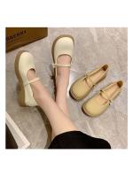 Mary Jane zapatos de las mujeres de suela plana solo zapatos verano 2025 nuevos dos desgaste un pedal con falda suave zapatos pequeños de cuero - details 11