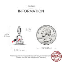 Cuentas de Joyería de Plata Esterlina 925 en Forma de Cangrejo Azul para Mujeres Apto para Pulseras de 3mm Joyería de Moda 2022 - details 5