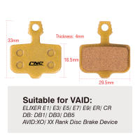 Pastillas de Freno de Bicicleta SUNTNUR de Cerámica Parejas Para AVID ELIXIR R CR MAG y SRAM LEVEL T TL DB1 3 5 Deportes y Exteriores - details 0