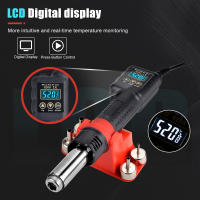 JCD Pistola de Calor de Aire de Alta Potencia de 750W con Pantalla LED Temperatura ajustable portátil - details 6