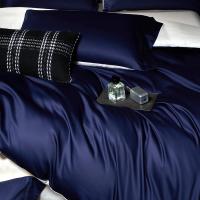 Juego de Ropa de Cama de Algodón Egipcio Antibacteriano 5A Color Sólido Alta Cuenta de Hilos - details 6