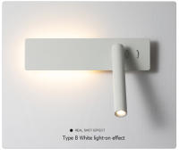 LEFANGXING Luz de Escenario LED Rectangular de 30CM Lámpara de Pared para Dormitorio con Haz de Punto Iluminación y Decoración - details 15