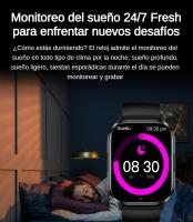 2024 Reloj Inteligente Hombres Mujeres, Smartwatch con 2,01
