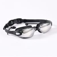 Gafas de natación profesionales Anti-Niebla para adultos BOPORO con correa ajustable de silicona Gafas de agua Binoculares de natación para universidad - details 5