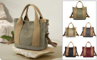 Bolsos para mujer, Bolso bandolera ,impermeable, mano pequeño de lona para Compras,Trabajo, viajes, regalo - details 2