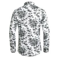 Camisa de negocios con imprimación numérica para hombres, camisas para manches longues, camisas para fumar, décontracté, fête, boîte de nuit, plage, printemps, mode automne - details 26