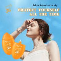 Protector solar facial, protector solar Mineral hidratante resistente al agua, tinte transparente, crema antiedad SPF 50+, protector solar con Control de aceite - details 16