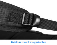 Mochila informal con tapa para hombre, mochila de gran capacidad, puede sostener baloncesto, con separación húmeda y seca - details 15
