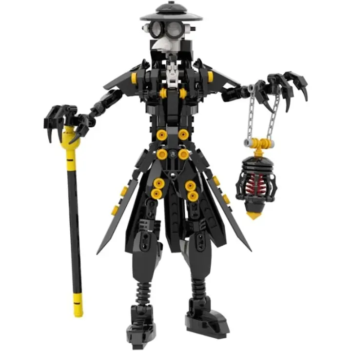 Set de Bloques de Construcción de Doctor de Plaga Figura de Acción de Muerte Grim - 1