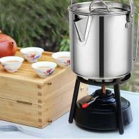 Tetera portátil para colgar al aire libre de 1,2 litros, olla para picnic, cocina, suministros para acampar - details 7