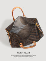 Bolso de viaje de salida para mujer, bolso de negocios portátil, equipaje de gran capacidad, bolso de mano simple, bolso de nacimiento. - details 16