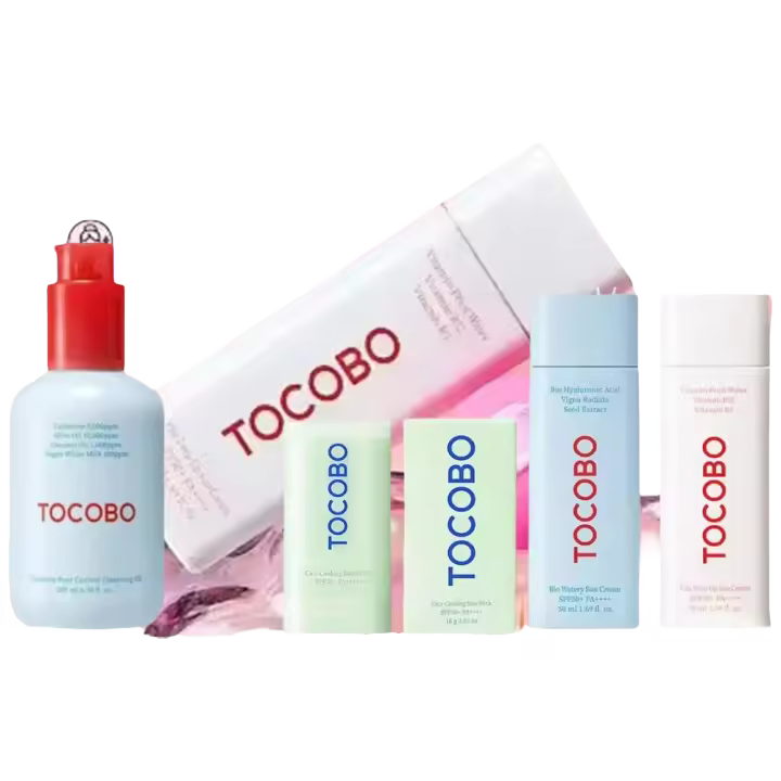 Original Corea Tocobo algodón suave protector solar SPF50 aceite de limpieza refrescante sentido del agua protector solar Control de aceite cuidado de la piel no graso - 1
