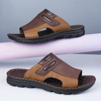 Sandalias antideslizantes de verano para hombre, zapatillas informales para exteriores, zapatos de playa, novedad de 2025 - details 8