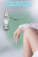 Leten APP Bluetooth vibrador juguetes sexuales para hombres Gay Butt Plug masculino Anal masajeador de próstata masturbador productos para adultos consolador erótico - details 5