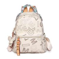 Mochila de almacenamiento multifuncional versátil avanzada impresa de alta calidad a la moda para mujer - details 0
