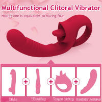 Vibrador de punto G realista para mujer, consolador grande, estimulador de clítoris, 10 lamer, Juguetes sexuales para adultos - details 2