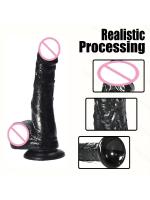 Fierce Horse Dildo Negro con Huevo Estimulación Vaginal Anal para Mujeres Juguete Sensual de Adulto - details 2