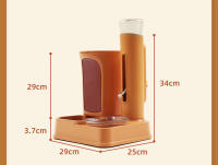 HOOPET-dispensador de agua automático para perro y gato, hervidor Vertical móvil, suministros para mascotas, sin boca húmeda - details 15