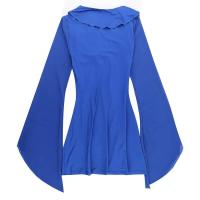 Vestido Bandage de manga larga de malla para mujer, minivestido Sexy con cuello con cuentas y volantes, fiesta y noche en la playa Tre 2023 - details 29