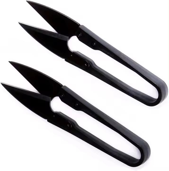 Tijeras de costura con alambre de acero de alto carbono, hilo, Emb, Juego de 2 piezas - 1