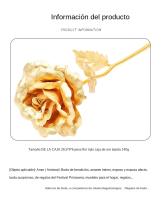Navidad para damas Día del maestro Regalos para el día de la madre Flores y tarjetas de regalo de papel de aluminio dorado fresc - details 1