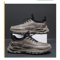 Nuevos Zapatos Deportivos Para Hombres, Zapatos Casuales De Cuero, Zapatos Transpirables Bajos - details 17