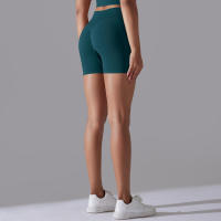 Pantalones Cortos de Yoga de Secado Rápido Pantalones Deportivos sin Costuras para Ciclismo y Entrenamiento de Gimnasio Ropa Deportiva para Mujeres - details 4