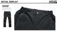 LNGXO Pantalones de Senderismo Ligeros, Secado Rápido, Impermeables para Acampar al Aire Libre, Correr, Escalar Montañas - details 22