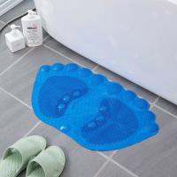 Alfombrilla antideslizante para baño con forma de dedo del pie, con ventosas, alfombrilla para suelo de ducha de seguridad, cómodo Pedal suave para inodoro - details 11