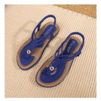 Sandalias de Mujer Bohemias Tejidas 2025 Suela Plana Tallas 36-44 Estilo Veraniego Casual para Playa y Ciudad - details 48