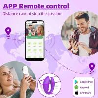 Control remoto portátil G Spot Clitoris Estimulador Calcetinas Vibrador Aplicación de larga distancia vibrando Amor huevo juguetes sexuales - details 1