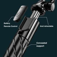 Mini Palillo para Selfies, Trípode para Transmisiones en Vivo, Soporte Plegable y Conveniente, Más Ligero y Pequeño con Control Remoto Inalámbrico, Soporte Antideslizante y Antivibración - details 1