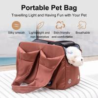 Bolsa portátil transpirable para mascotas, bolso de hombro de salida, portador cálido de invierno para mascotas, ventilación cómoda para perros y gatos pequeños - details 5