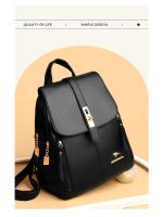 Mochila para mujer, nueva mochila de estilo coreano, sencilla y moderna, para mujer, para ir al trabajo, de gran capacidad, bolso de hombro informal - details 0