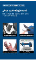 Pantalla LED de 28mm para poda de árboles frutales, cortador de poda eléctrico de mano, sin cable, con batería de litio - details 2